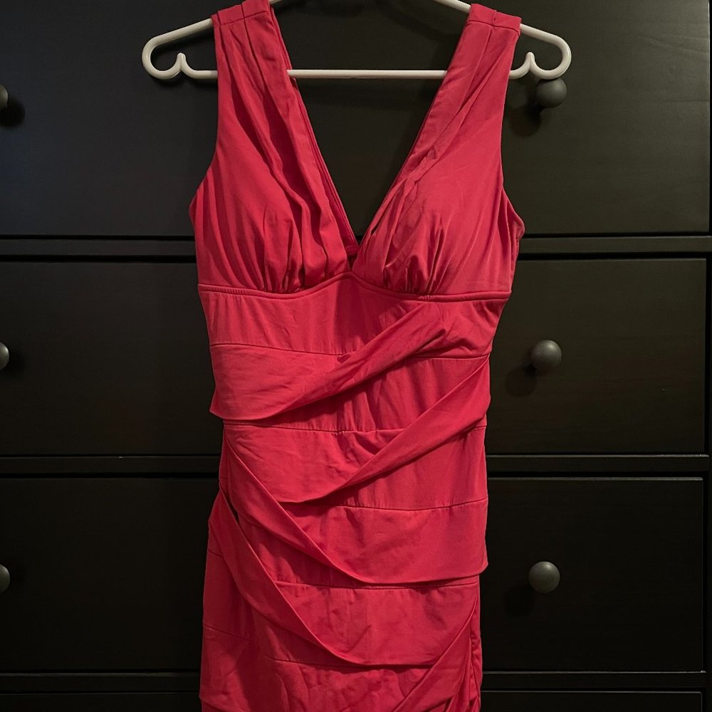 Women's Dress From LE Chateau Hot Pink